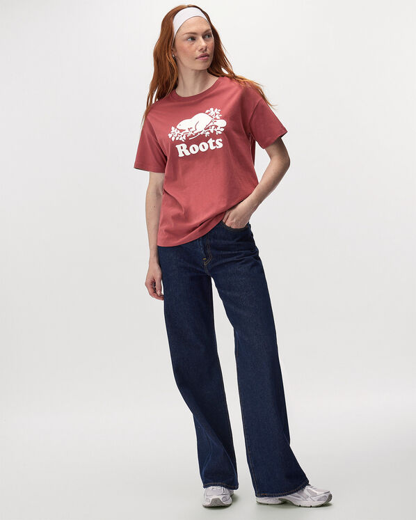 Roots Womens Organic Relaxed Cooper T-Shirt — photo 2