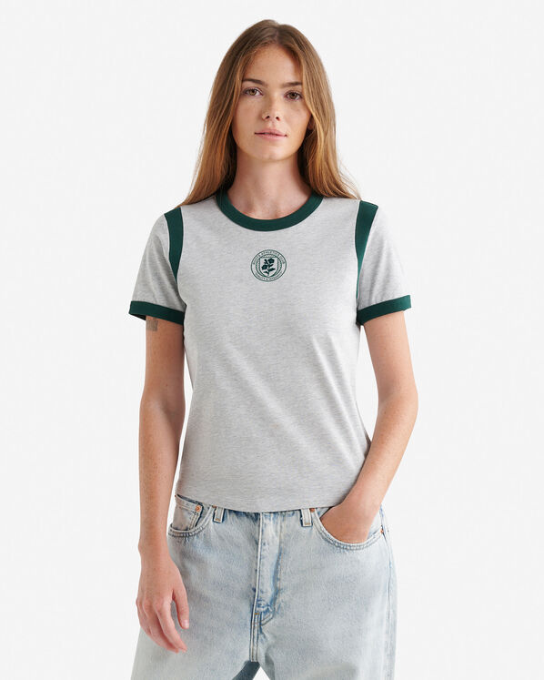 Roots Womens Summer League Ringer T-Shirt — photo 1