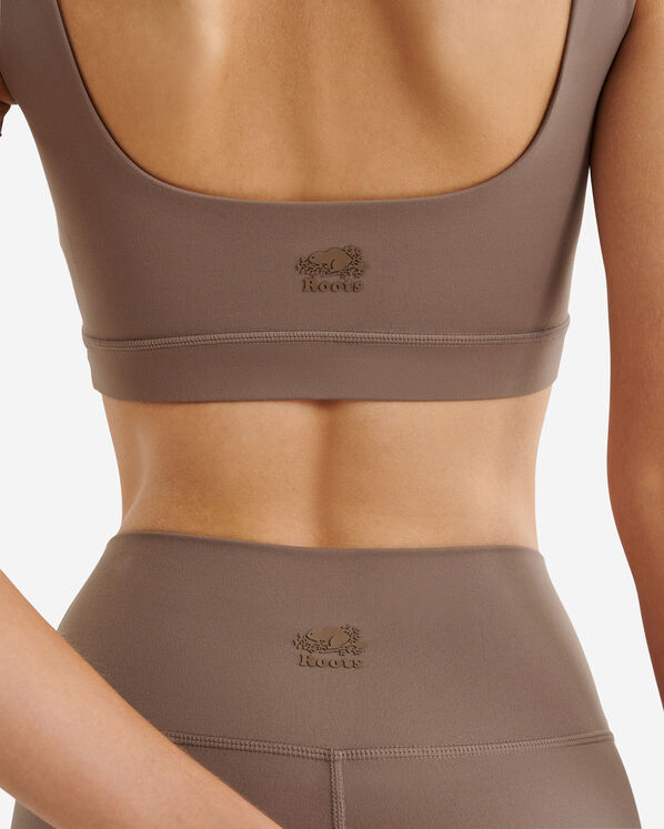 Roots Restore Stretch Piped Sports Bra — photo 5