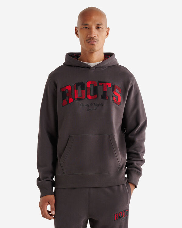 Roots Plaid Applique Hoodie — photo 1