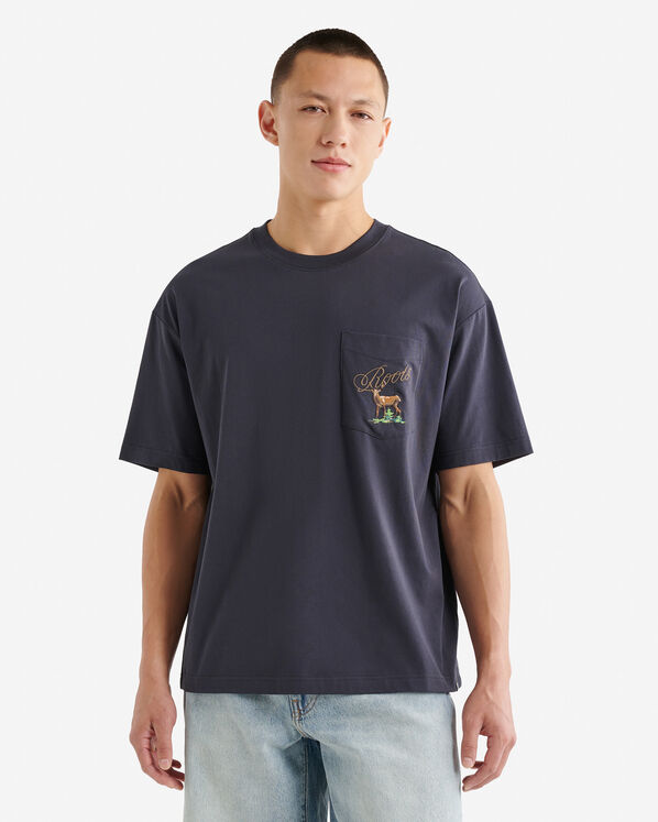 Roots Mens Pocket Trail Relaxed T- Shirt — photo 1