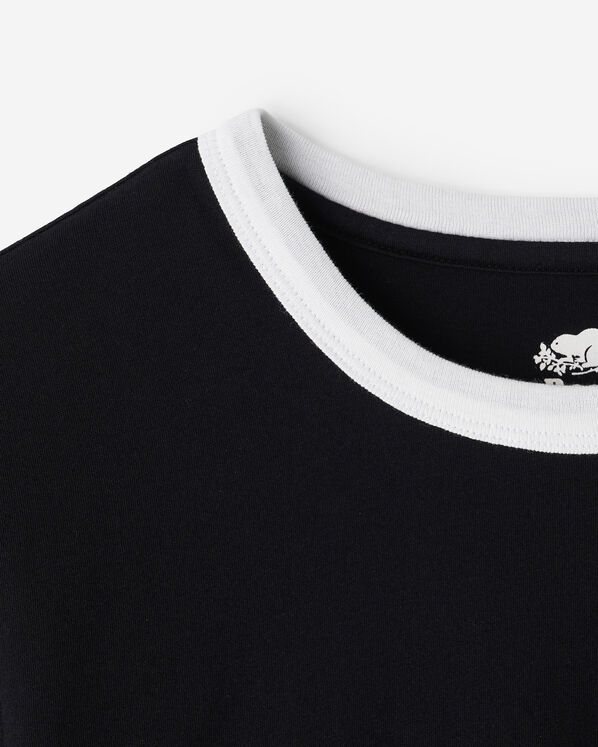 Roots Womens Organic Cooper Ringer T-Shirt — photo 5