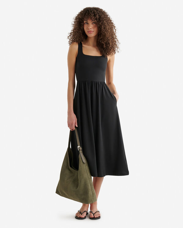 Roots Renew Knit Square Neck Dress — photo 1