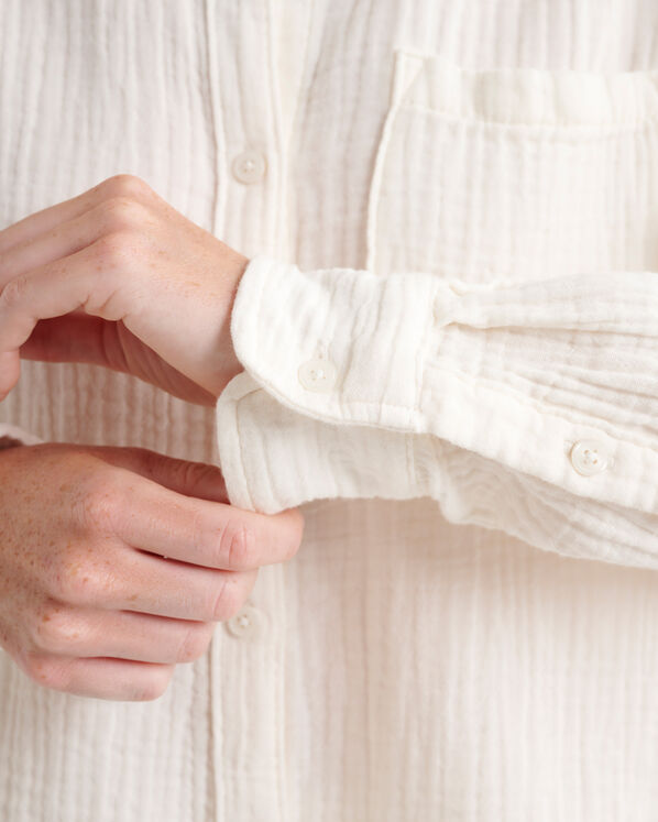 Roots Isla Cotton Gauze Shirt — photo 7