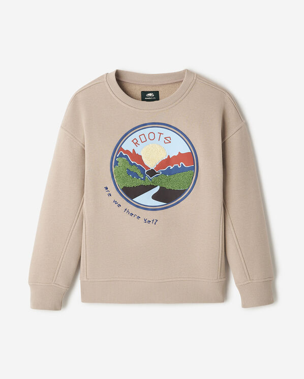 Roots Kids Skyline Relaxed Crew Sweatshirt — photo 1