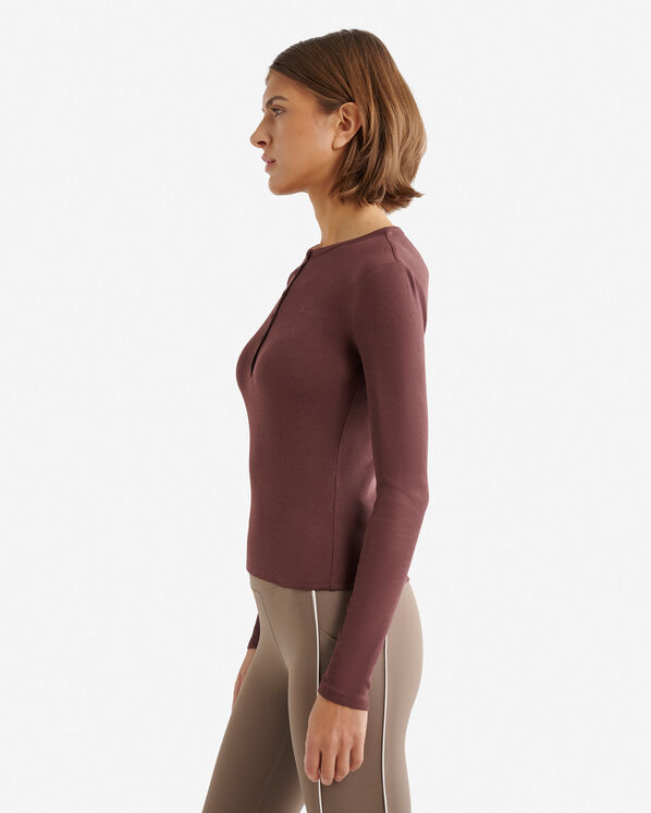 Roots Roam Rib Fitted Long Sleeve Henley — photo 3