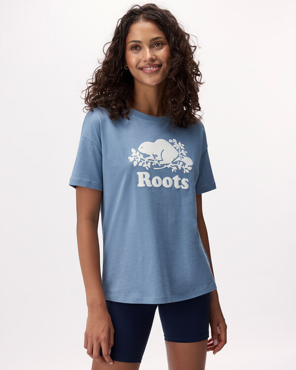 Roots Womens Organic Relaxed Cooper T-Shirt — photo 1