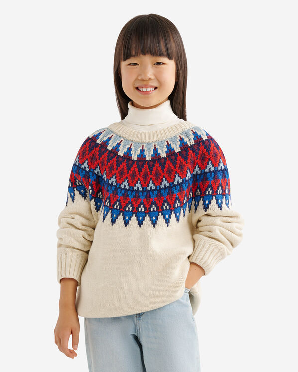 Roots Kids Nordic Sweater Crew — photo 1