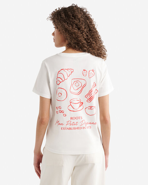 Roots Womens Petit Déjeuner T-Shirt — photo 4
