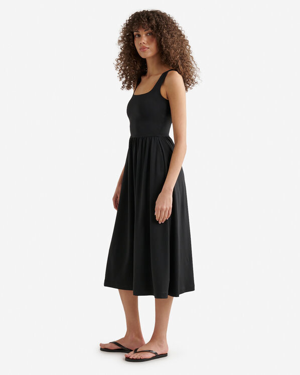 Roots Renew Knit Square Neck Dress — photo 3