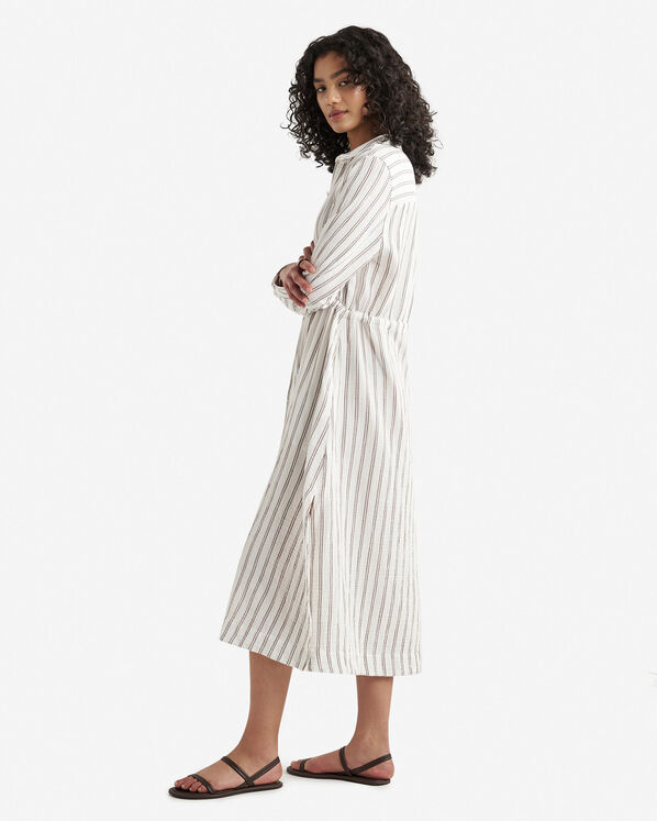 Roots Isla Cotton Gauze Shirt Dress — photo 3