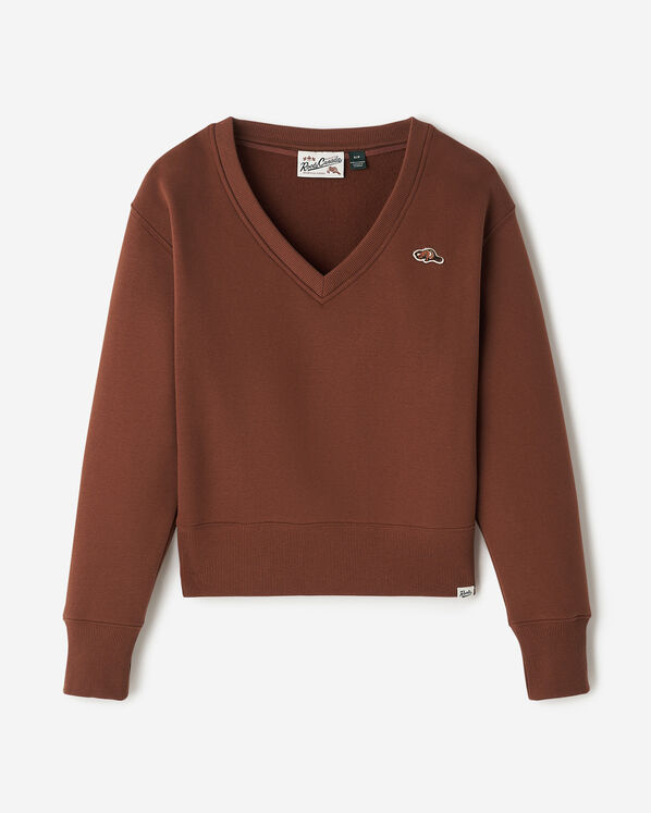Roots Beavermark V-Neck Top — photo 1