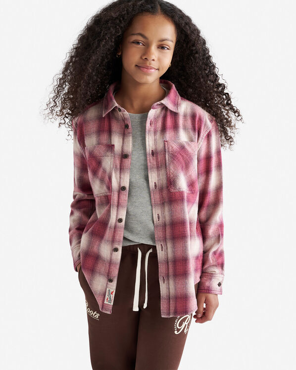 Roots Kids Relaxed Plaid Shirt — photo 1