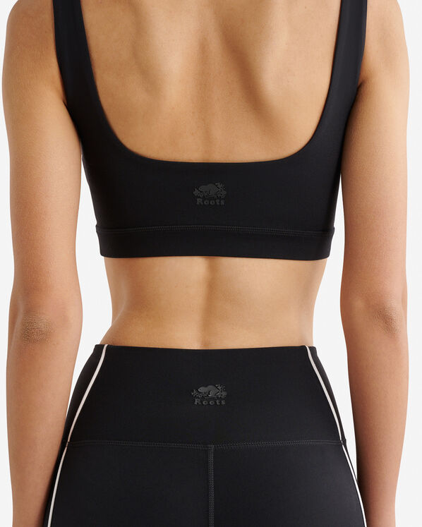 Roots Restore Stretch Piped Sports Bra — photo 6