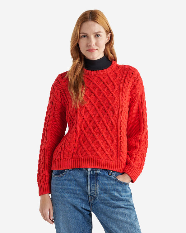 Roots Cable Knit Sweater — photo 1