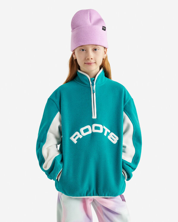 Roots Kids Active Microfleece Quarter Zip — photo 1