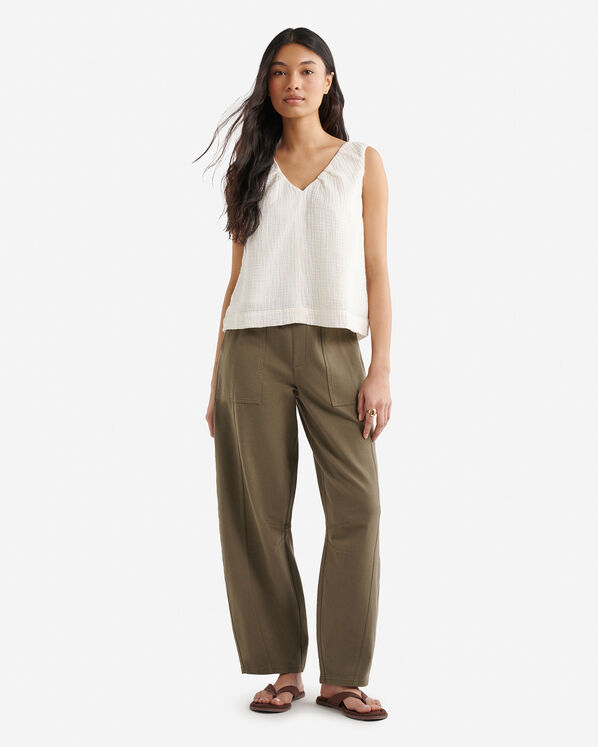 Roots Welland Knit Twill Barrel Pant — photo 2