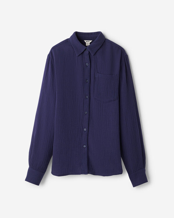 Roots Isla Cotton Gauze Shirt — photo 1