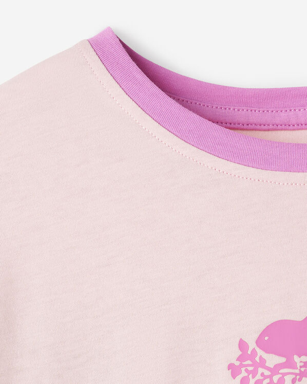 Roots Girls Cooper Pop Relaxed Long Sleeve T-Shirt — photo 4