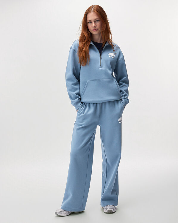 Roots Organic Cooper Relaxed Quarter Zip Stein — photo 2