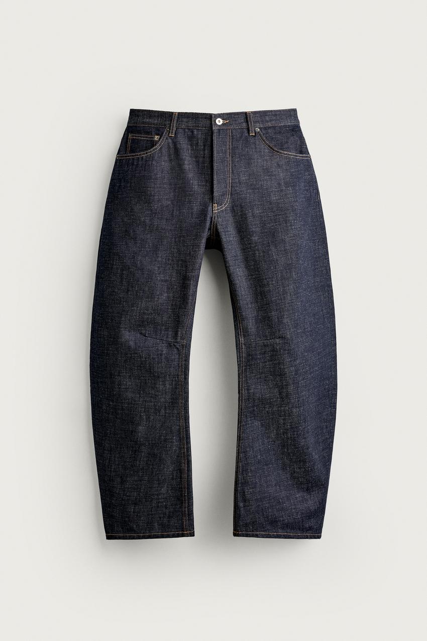 ZARA STRAIGHT BARREL FIT JEANS — photo 1