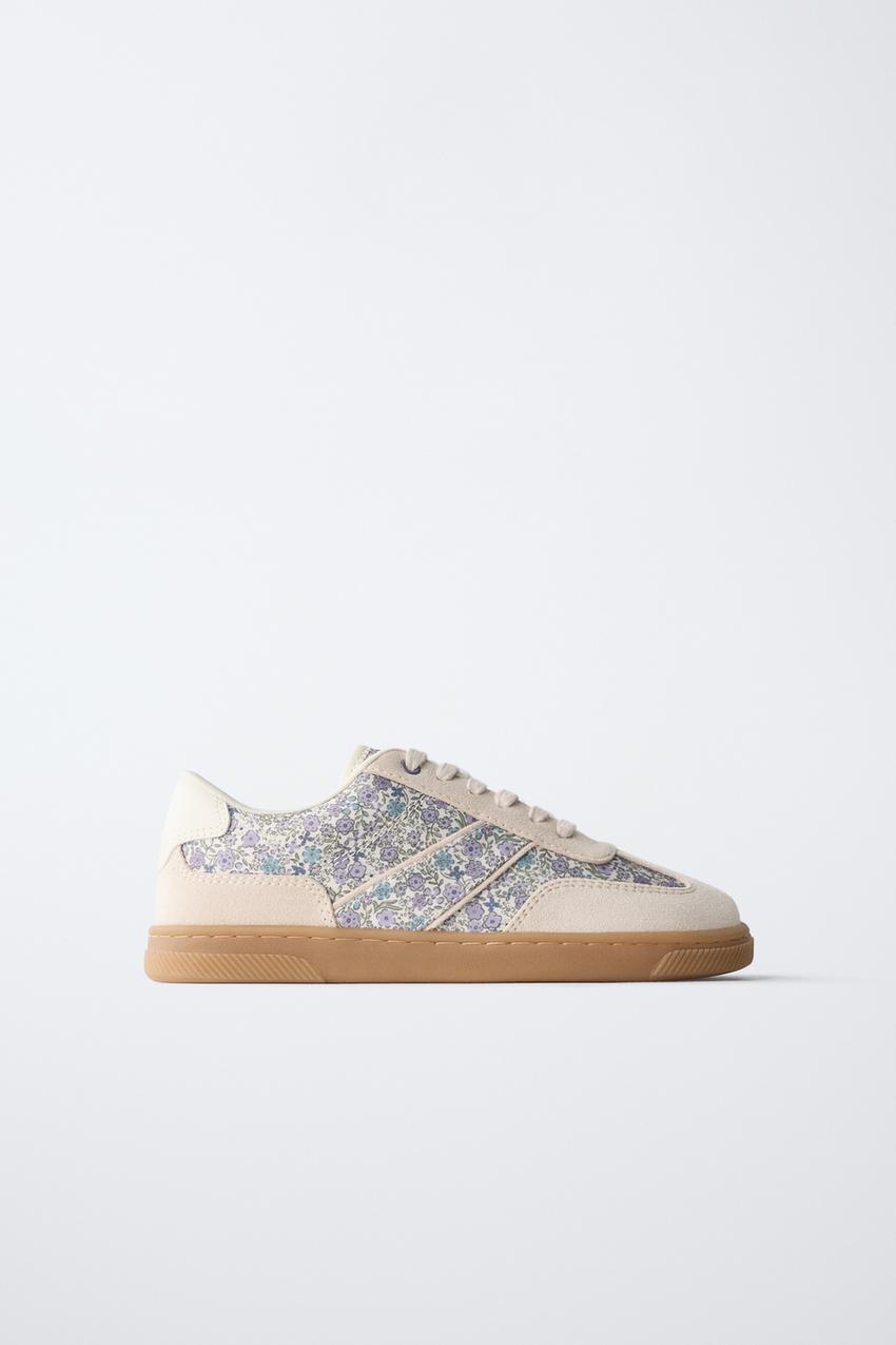 ZARA FLORAL SNEAKERS — photo 1