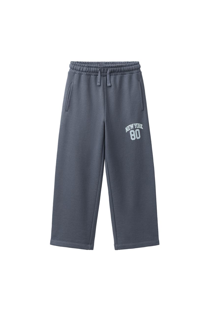 ZARA VARSITY STRAIGHT JOGGING PANTS — photo 3
