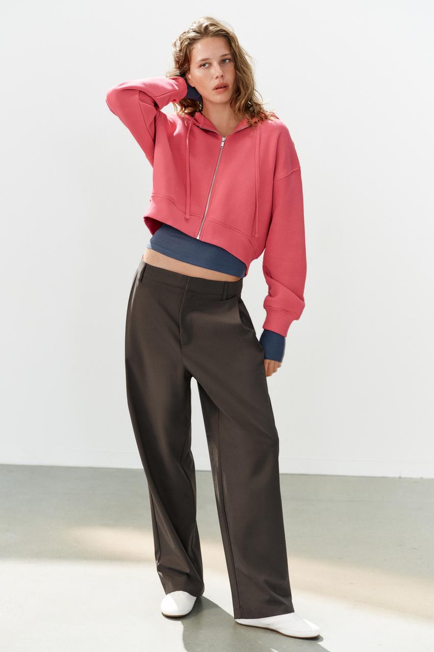 ZARA PLEATED PANTS — photo 1