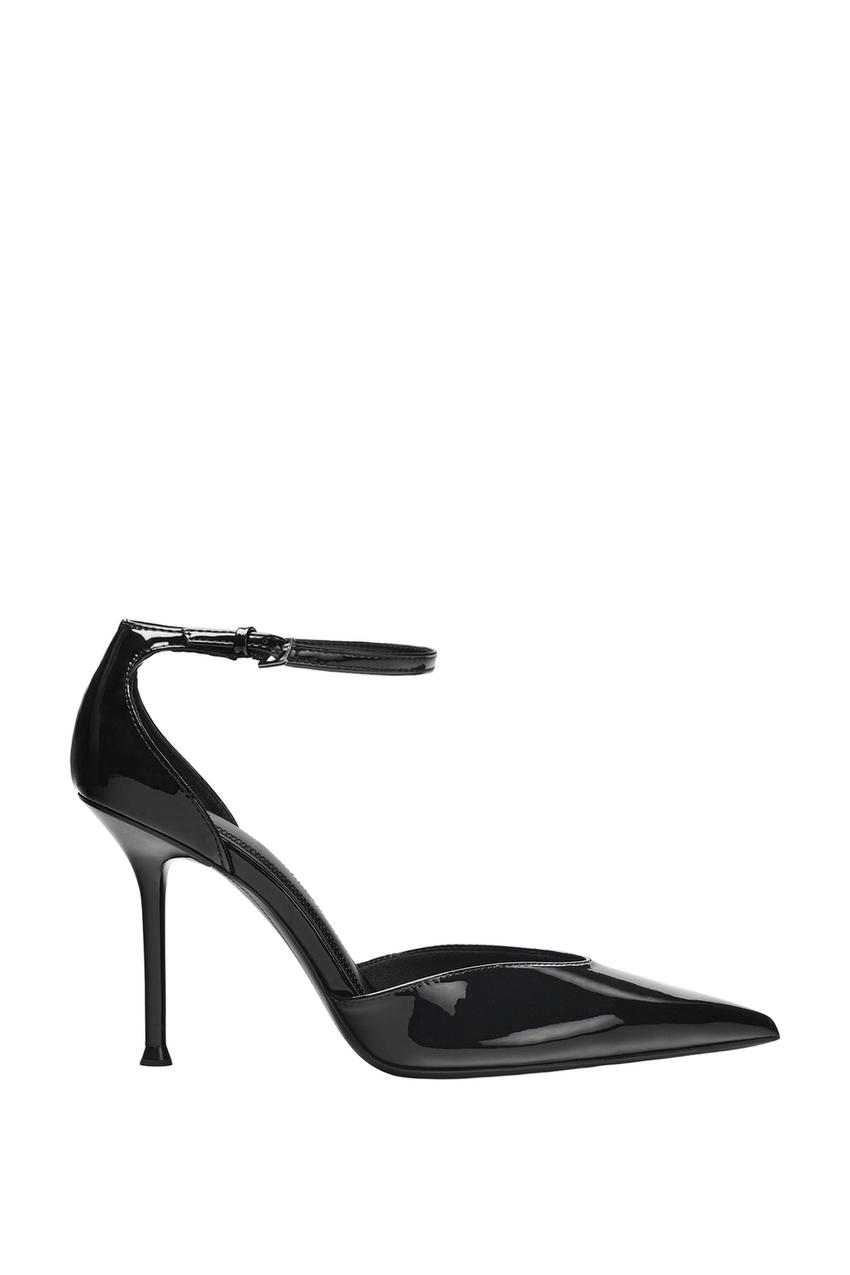 ZARA PATENT HIGH-HEEL SHOES — photo 3