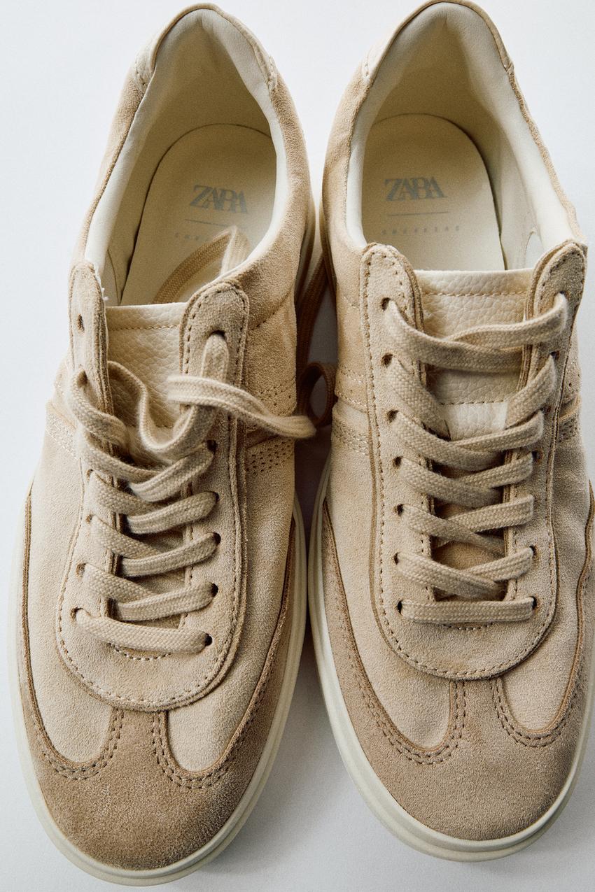 ZARA CONTRAST SNEAKERS — photo 1