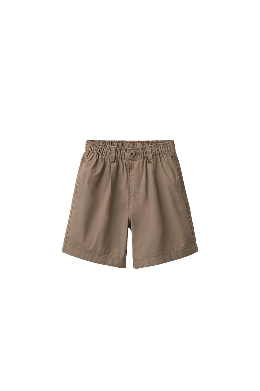 ZARA BALLOON ELASTIC SHORTS — photo 3
