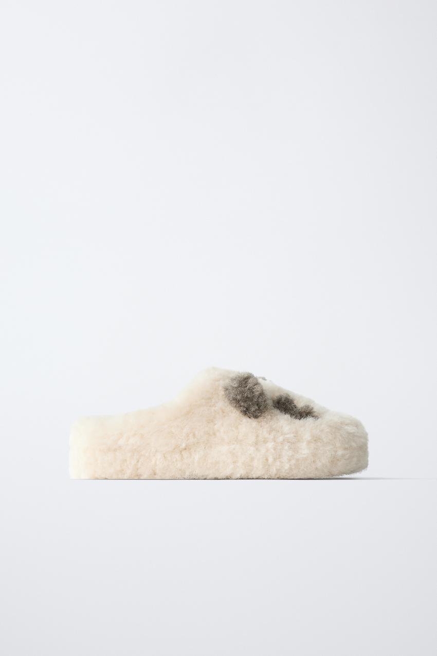 ZARA PANDA SLIPPERS — photo 1