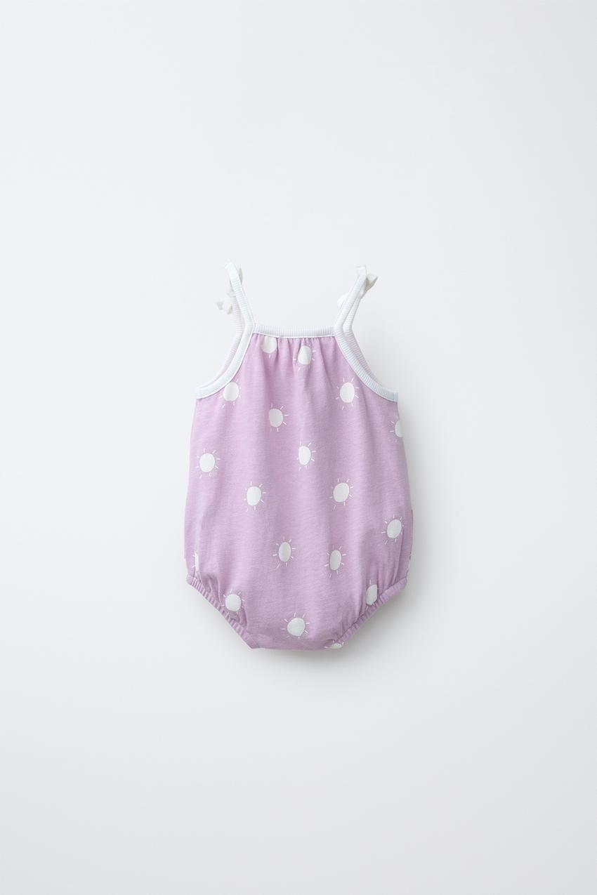 ZARA SUN PRINT ROMPER — photo 2