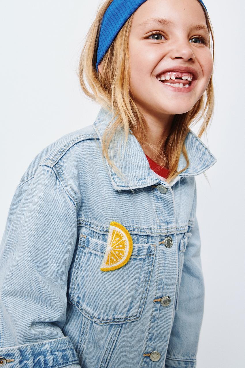 ZARA BASIC DENIM JACKET — photo 1