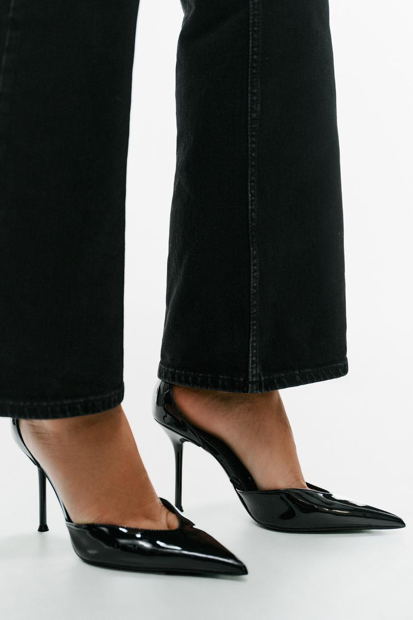 ZARA PATENT HIGH-HEEL SHOES — photo 1