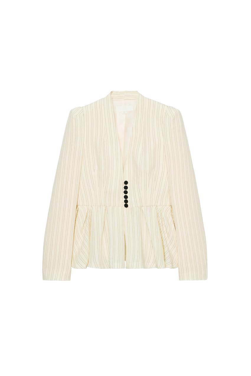 ZARA STRIPED TAILORED BLAZER — photo 3