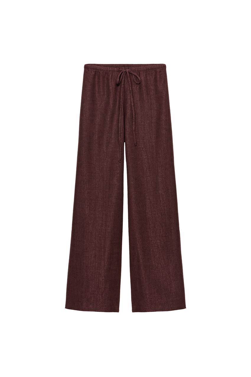 ZARA RUSTIC STRAIGHT LEG PANTS — photo 3
