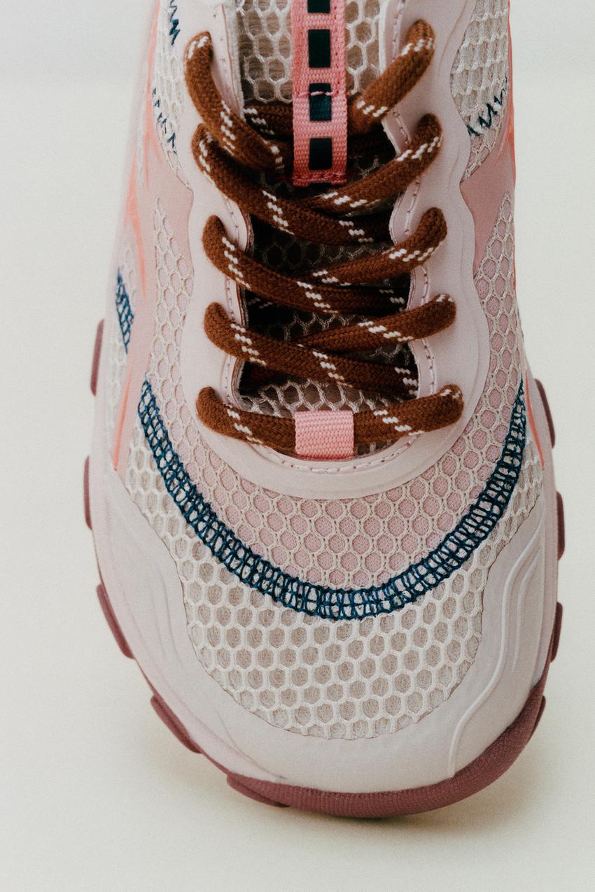 ZARA BAREFOOT MESH SNEAKERS — photo 4