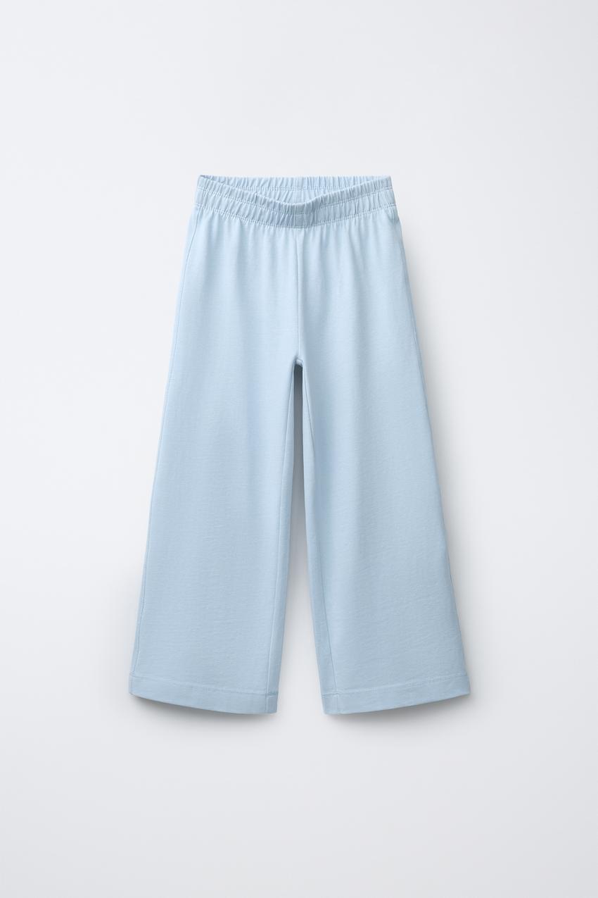 ZARA HEAVYWEIGHT WIDE LEG PANTS — photo 2