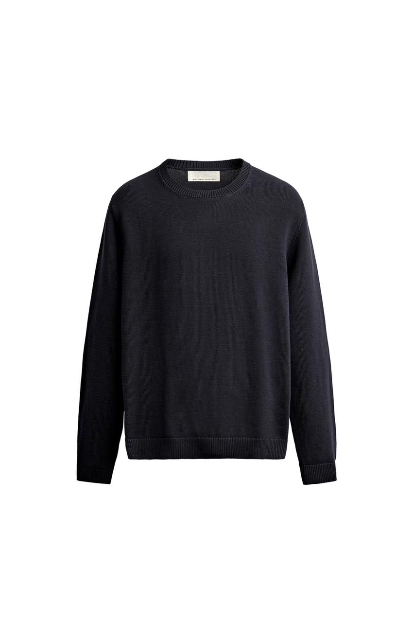 ZARA COTTON REGULAR FIT JUMPER — photo 3