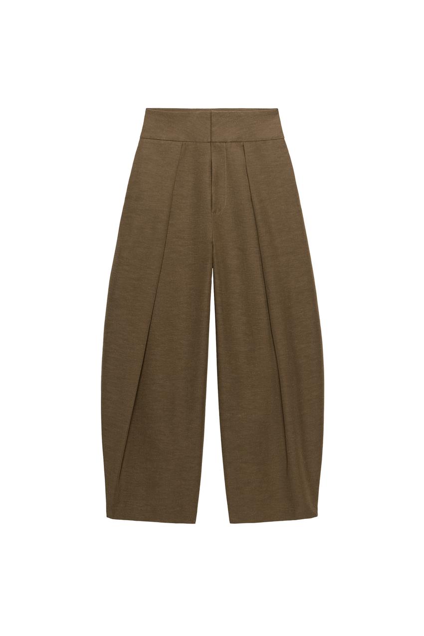 ZARA PLEATED BALLOON PANTS — photo 3