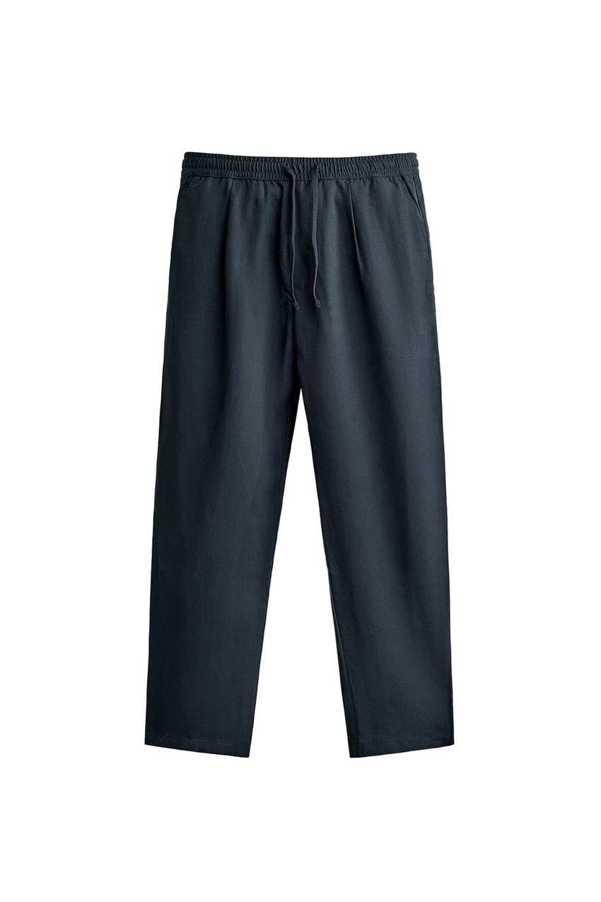 ZARA 100% LYOCELL RELAXED FIT PANTS — photo 3