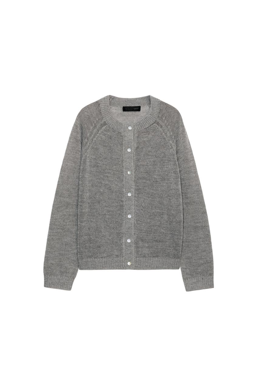 ZARA WOOL-BLEND CARDIGAN — photo 3