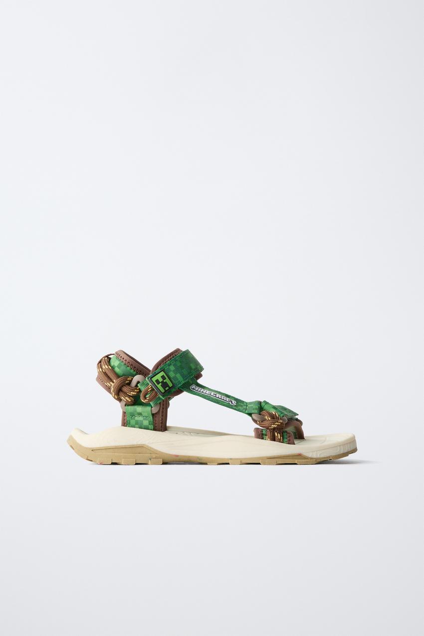 ZARA MINECRAFT © MOJANG AB. ™ TECHNICAL SANDALS — photo 1