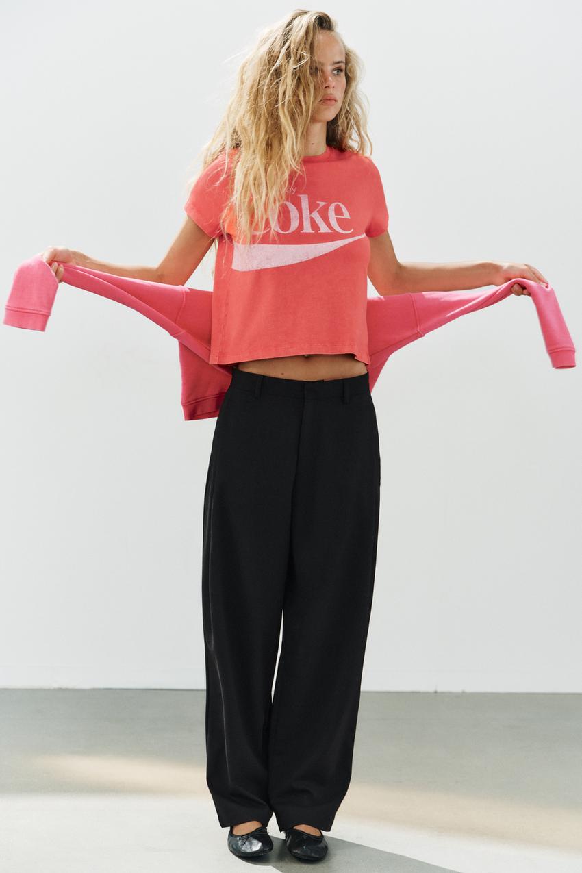 ZARA PLEATED PANTS — photo 1
