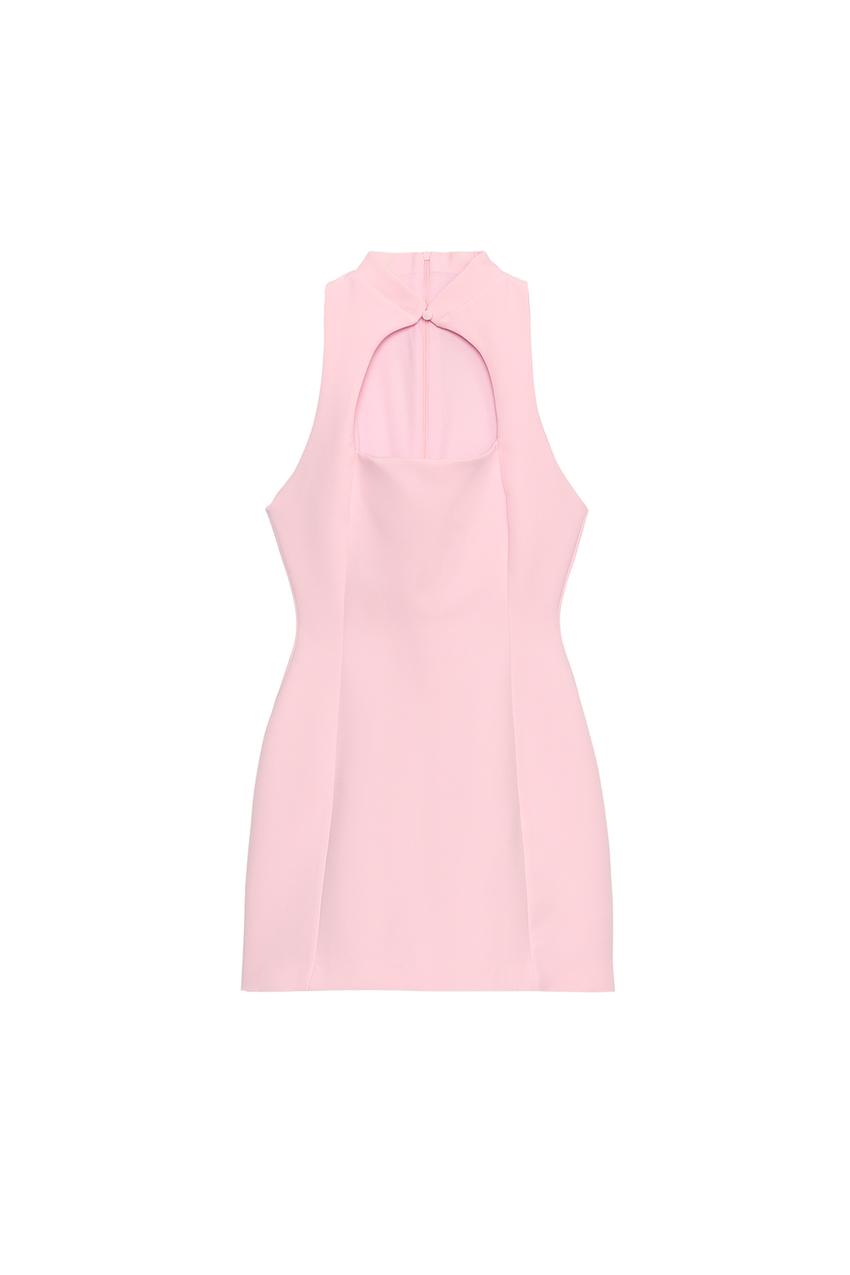 ZARA CUT-OUT MINI DRESS — photo 3