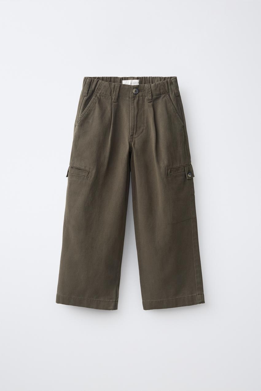 ZARA RELAXED CARGO PANTS — photo 1