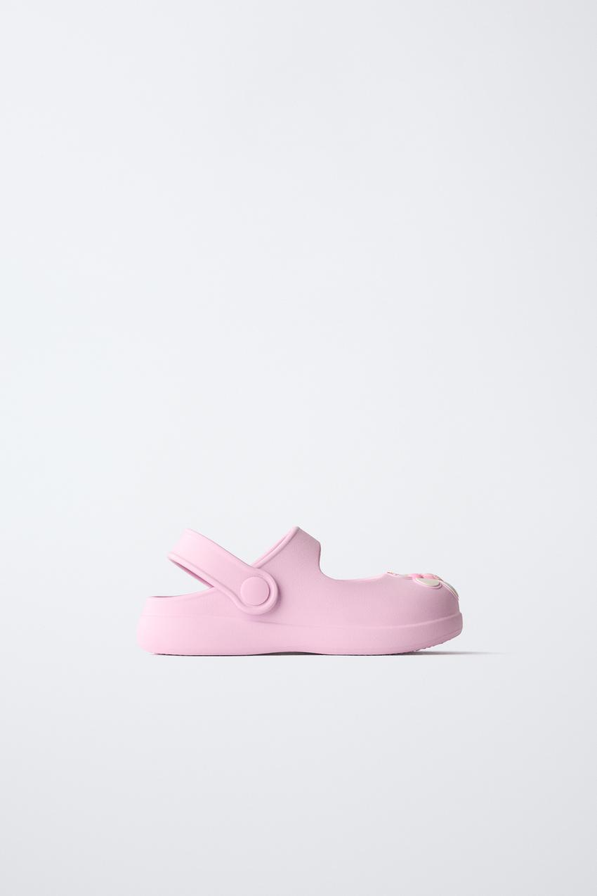 ZARA MINNIE MOUSE © DISNEY RUBBERIZED CLOGS — photo 1