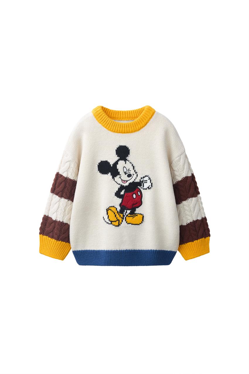 ZARA MICKEY MOUSE © DISNEY KNIT SWEATER — photo 3