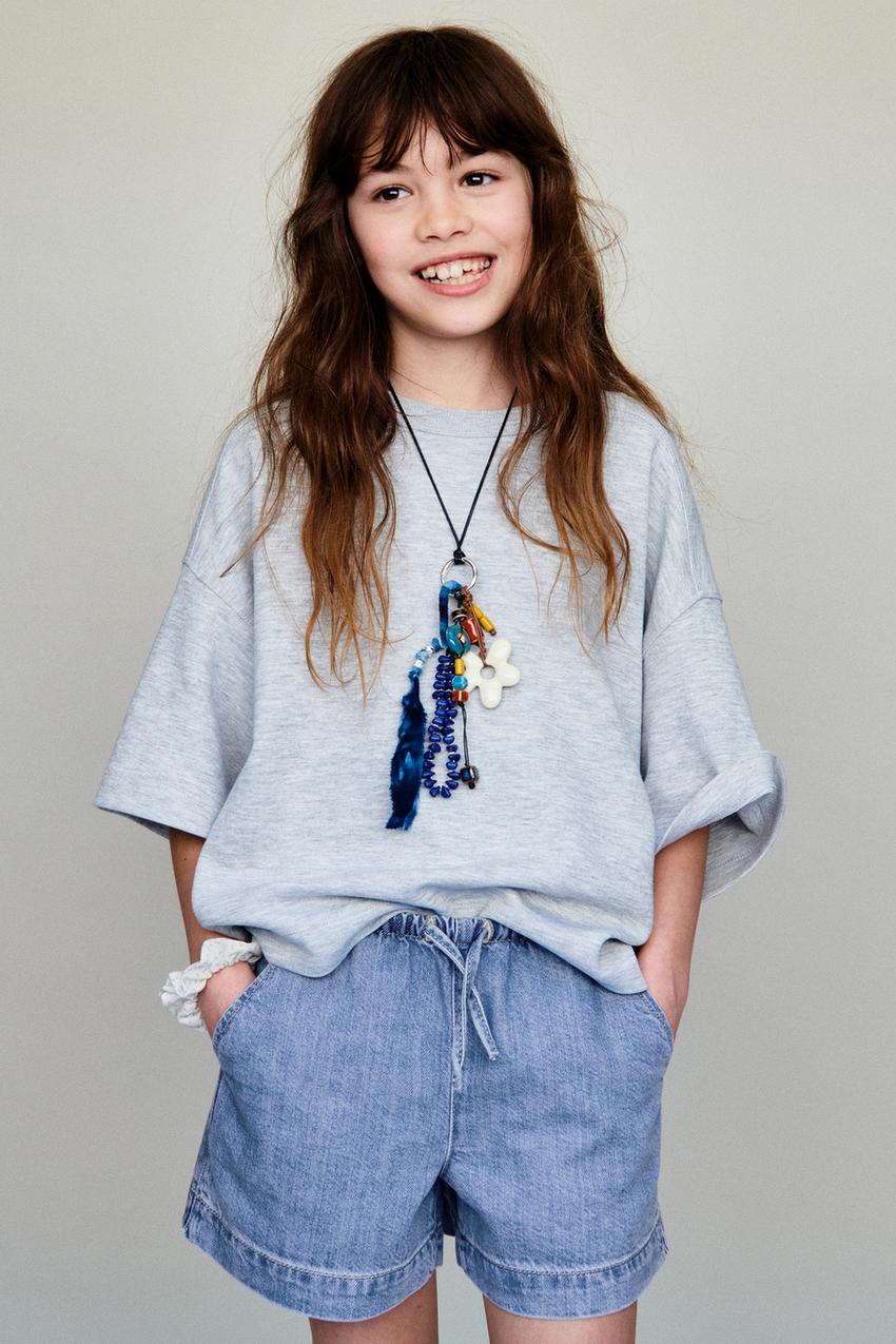 ZARA DENIM SHORTS — photo 1